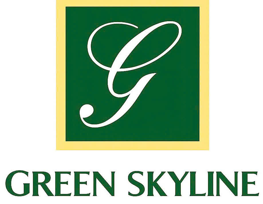 LOGO GREEN SKYLINE