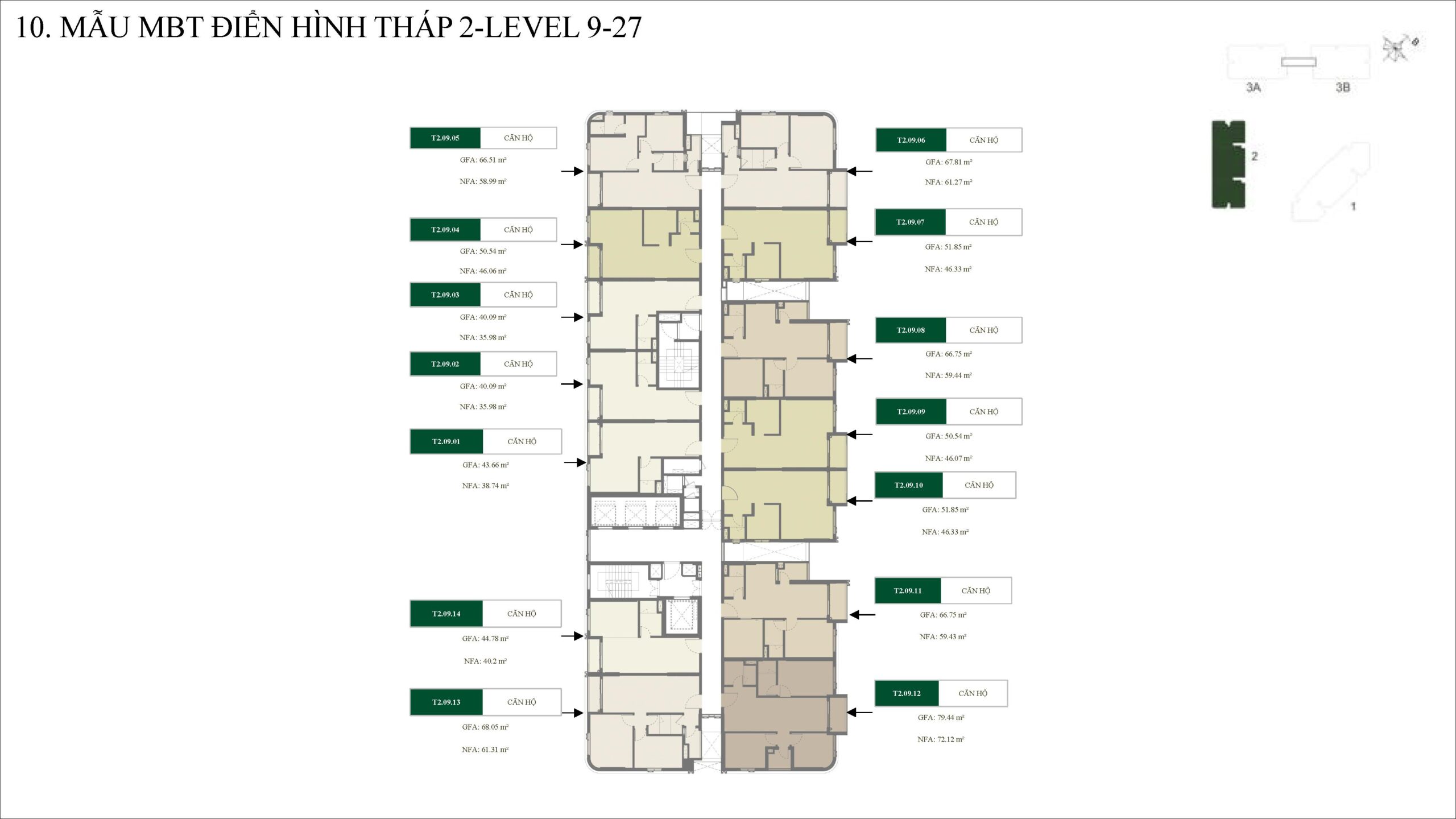 mb tầng 9-27 tháp t2