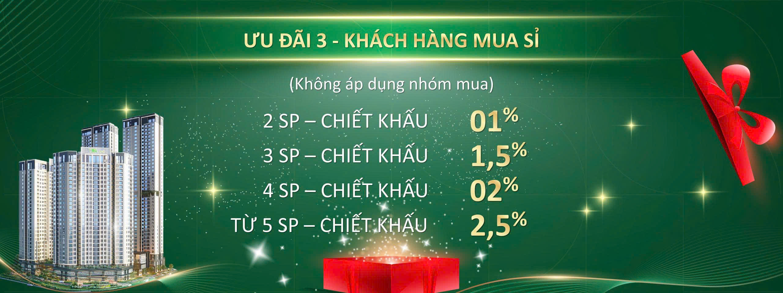 ưu đãi chính sách mua sỉ